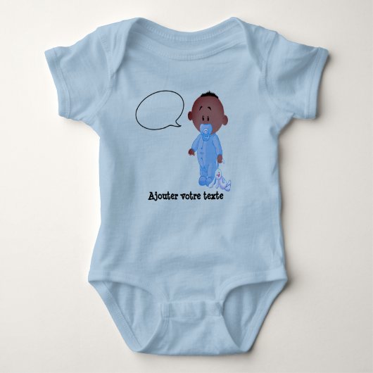 Body in Jersey Baby Strampler (Vorderseite)