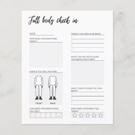 Body-Karo auf Journalseite