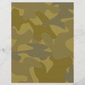 Body Madness Dark Green Camo Boot Camp Flyers Flyer (Hinten)