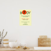 Body Madness Fitness Personal Trainer Poster (Küche)