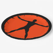 Body Madness Fitness Sportpapierplatte Pappteller (Schrägansicht)