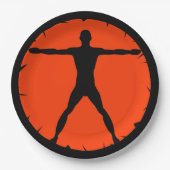 Body Madness Fitness Sportpapierplatte Pappteller (Vorderseite)