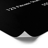 Body Madness Gym Coach Fitness Instructor Posters Poster (Ecke)