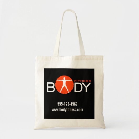 Body Madness Personal Trainer Fitness Tasche (Vorne)