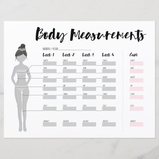 Body Measurement Tracker (Vorderseite)