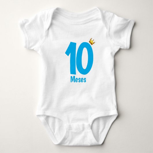 Body mesversario baby strampler (Vorderseite)