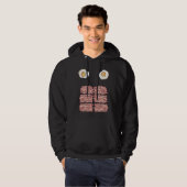 Body of BACON with Eggs  Funny Fitness Keto Diet a Hoodie (Vorne ganz)