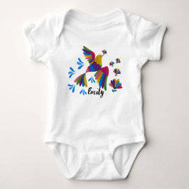 Body Para Bebé "Pajarito Cantor" (Nombre Editable) Baby Strampler