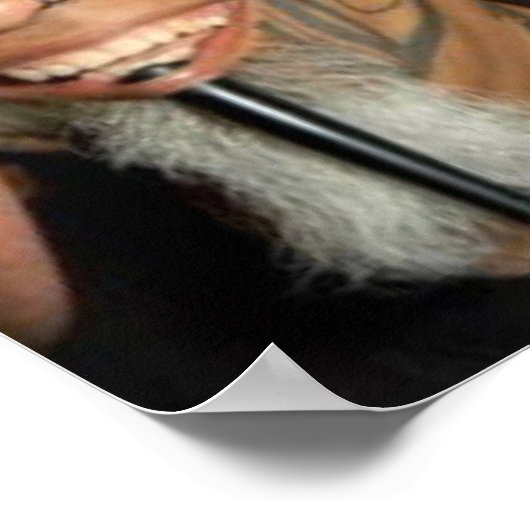 Body Piercing Art Poster (Ecke)