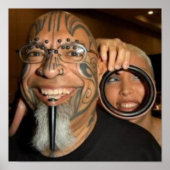 Body Piercing Art Poster (Vorne)