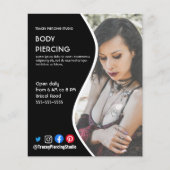 Body PIERCING STUDIO Poster Flyer (Vorne)