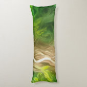 Body Pillow Dream Light Green Tree Seitenschläferkissen (Rückseite (Vertikal))