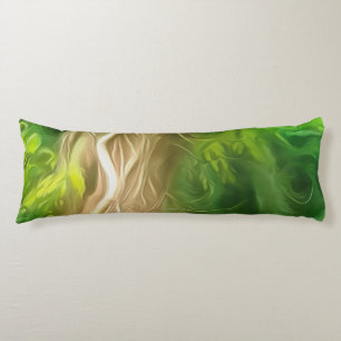 Body Pillow Dream Light Green Tree Seitenschläferkissen