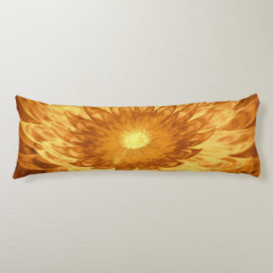 Body Pillow Fantasy Blume gelb Seitenschläferkissen