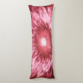 Body Pillow Fantasy Blume Red Seitenschläferkissen (Rückseite (Vertikal))