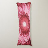 Body Pillow Fantasy Blume Red Seitenschläferkissen (Vorderseite Vertikal)