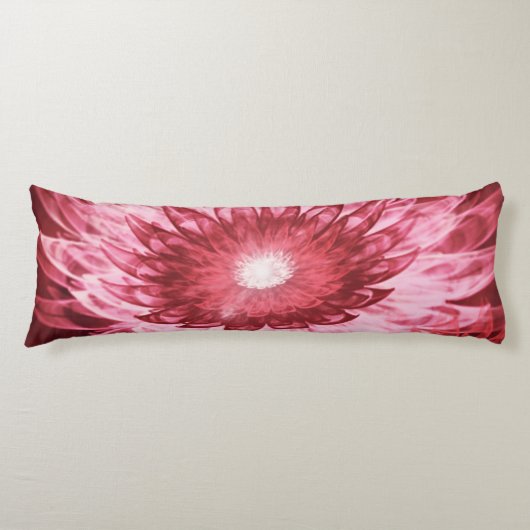 Body Pillow Fantasy Blume Red Seitenschläferkissen (Vorderseite)