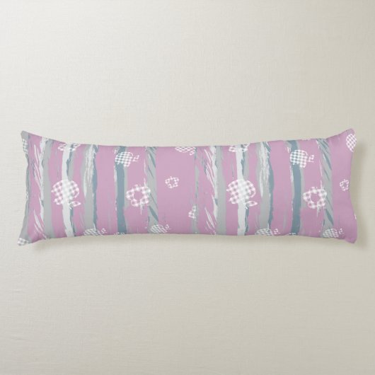 Body Pillow – Gingham Orchard Seitenschläferkissen (Vorderseite)
