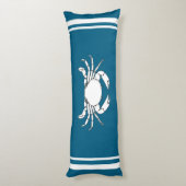Body Pillow - Willkommen auf der Insel Crab Seitenschläferkissen (Rückseite (Vertikal))