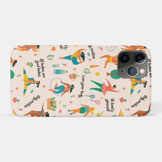 Body Positive Phone Case (Rückseite (Horizontal))