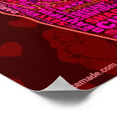 Body Positive Wordle Poster 1 (Ecke)