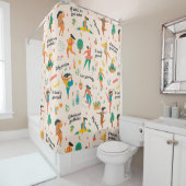 Body Positivity Duschvorhang (Beispiel)