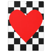 Body Positivity Hexen Valentines Klemmbrett (Rückseite)
