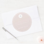 Body-Scrub-Etikett Runder Aufkleber (Umschlag)