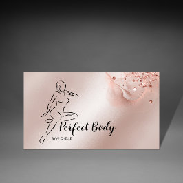 Body Sculpting Contouring Waist Trainer Business Visitenkarte