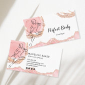 Body Sculpting Contouring Waist Trainer Business Visitenkarte