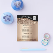 Body Sculpting Gebäude Beauty Hair Salon QR LOGO Flyer (Einzeln)