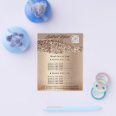 Body Sculpting Gebäude Schönheitssalon QR CODE Flyer (Einzeln)