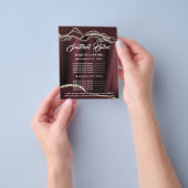 Body Sculpting Logo Brawn Gold Price Flyer (Gruppe)