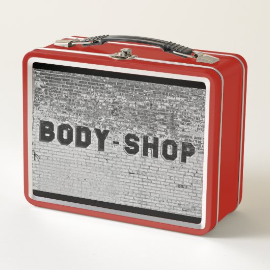 Body Shop Metall Lunch Box (Vorderseite)