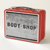 Body Shop Metall Lunch Box (Rückseite)