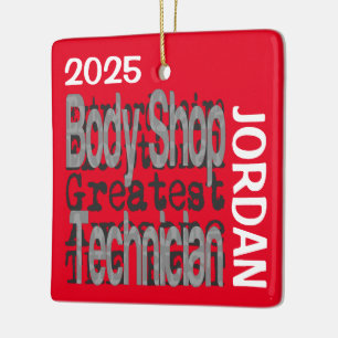 Body Shop Technician Keramikornament