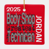 Body Shop Technician Keramikornament (Rückseite)