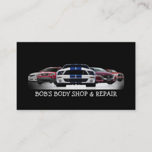 Body Shop und Reparatur-Visitenkarte Visitenkarte