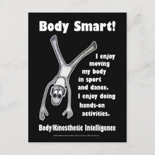 Body Smart - Blank Postkarte