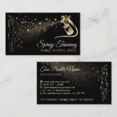 Body Tan Spray Visitenkarte (Vorne/Hinten)