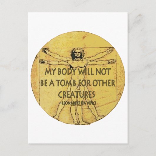 Body Tomb Postkarte (Vorderseite)
