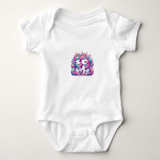 Body Unicorn Baby Strampler (Vorderseite)