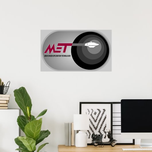 Body Wars MET Sign Poster (Heimbüro)