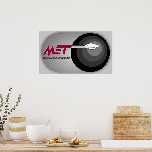 Body Wars MET Sign Poster (Küche)