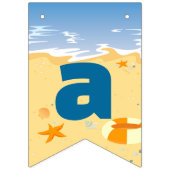 Bodyboard Bodyboard Strand Birthday Party Wimpelkette (Dritte Fahne)