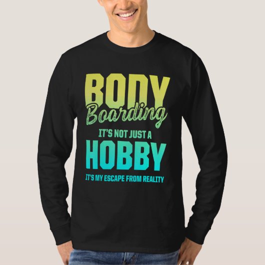 Bodyboard Bodyboarder 32 T-Shirt (Vorderseite)