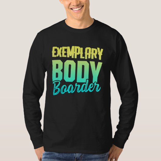 Bodyboard-Bodyboarder 9 T-Shirt (Vorderseite)