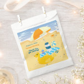 Bodyboard Junge Spaß Strand Geburtstagsparty Geschenktütchen (Ausgeschnitten)