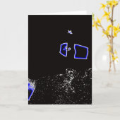 BodyBoard Karte (Gelbe Blume)