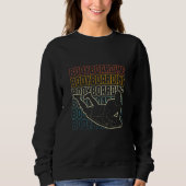 Bodyboarding Bodyboarder Water Sports Sweatshirt (Vorderseite)